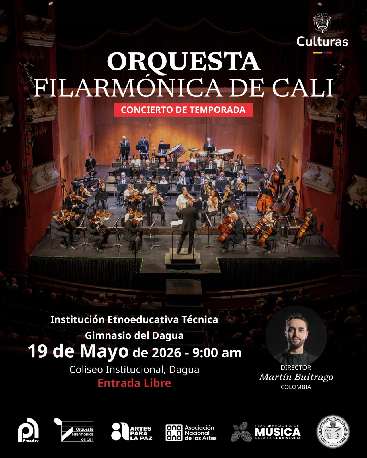 Conciertos de temporada en los municipios &#8211; Dagua