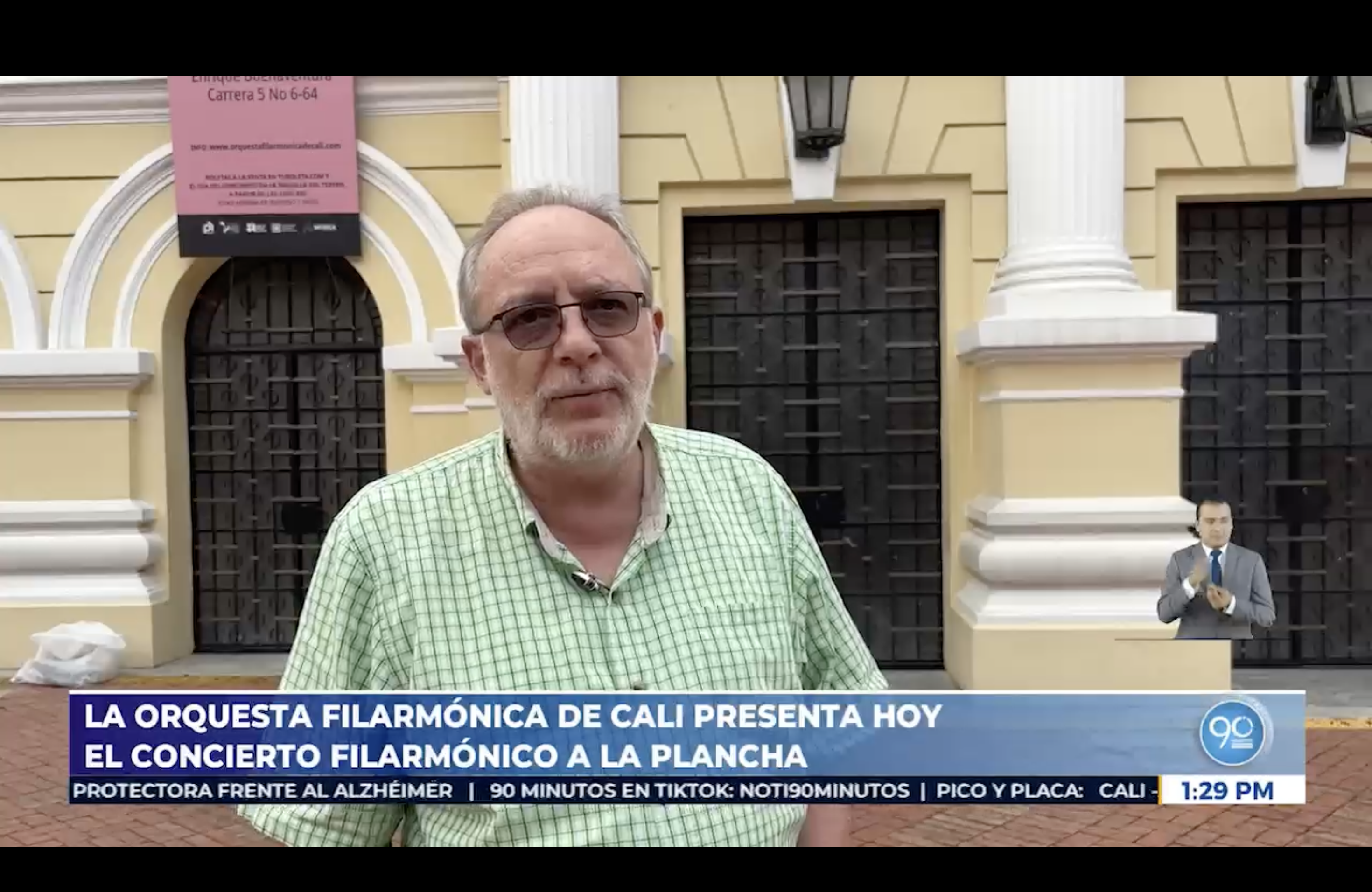 90 Minutos destaca nuestro Concierto Filarmónico a la Plancha: Un viaje a la nostalgia - Maestro Paul Dury