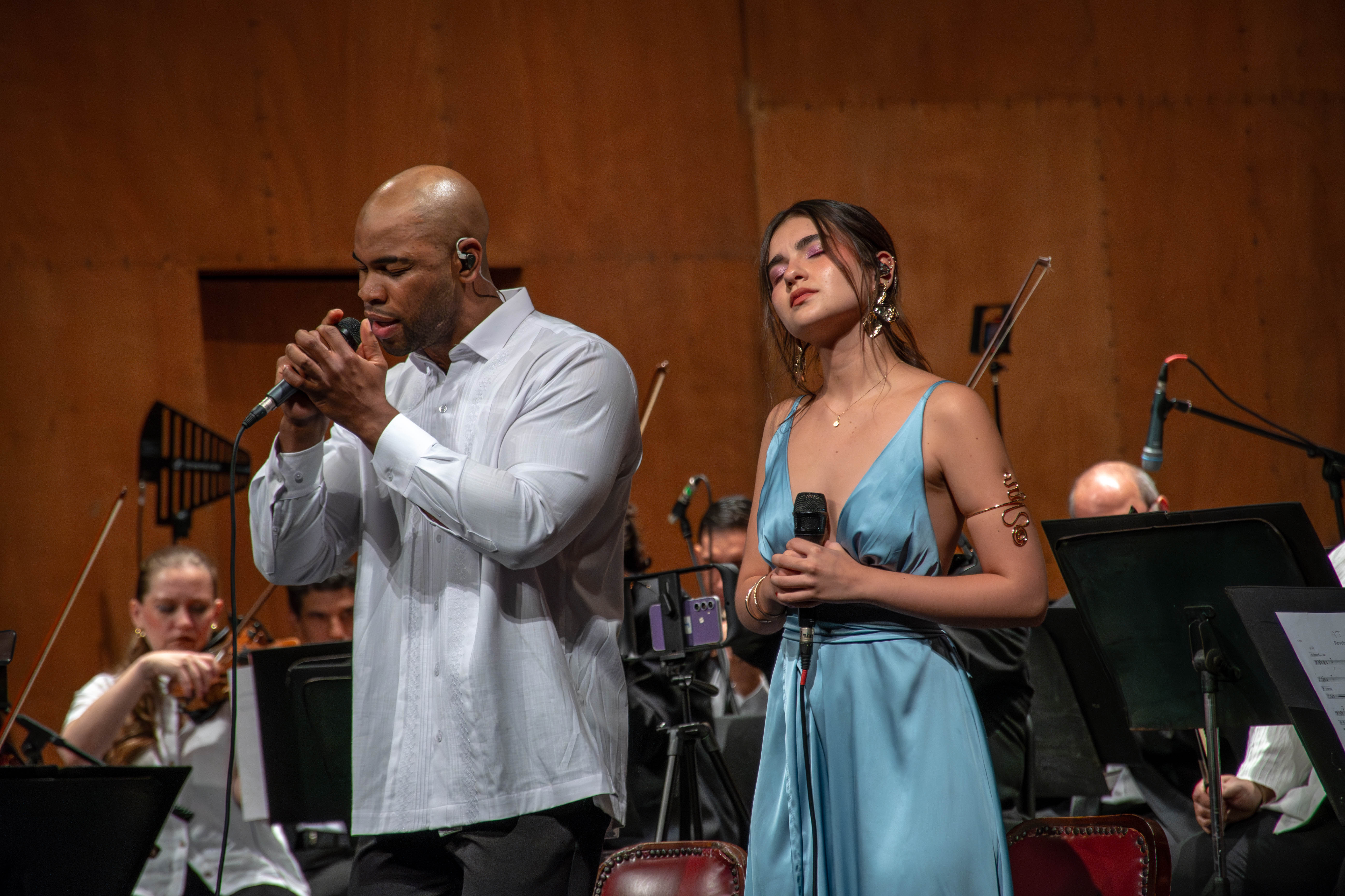 Roger Smith y Maria José Restrepo