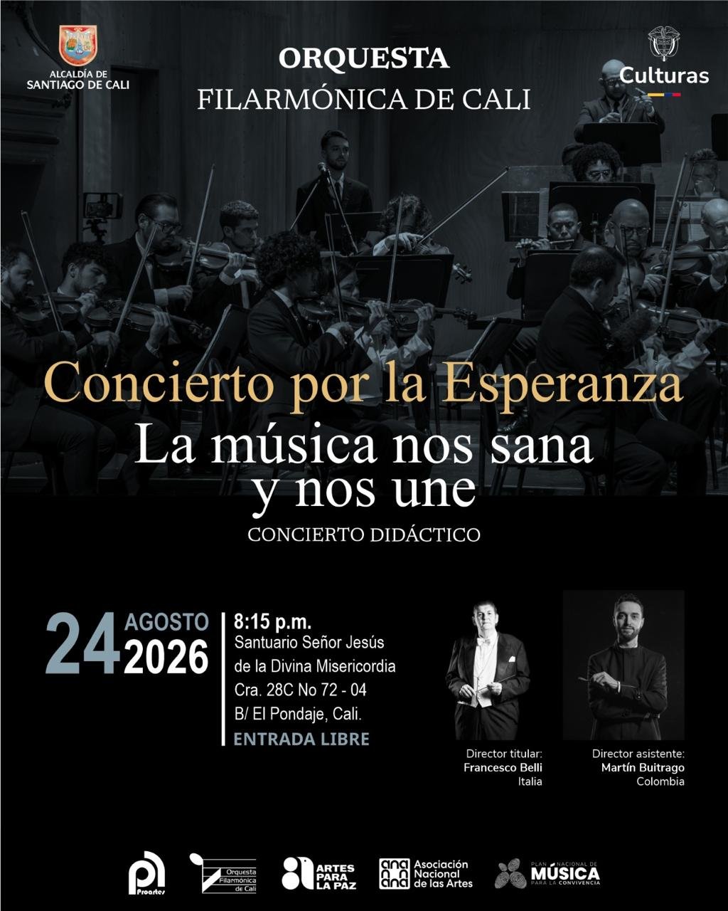 Concierto por la esperanza: la música nos sana y nos une