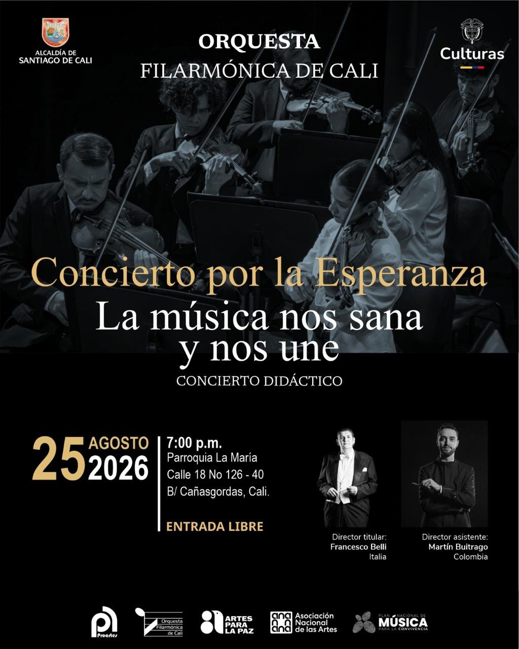 Concierto por la esperanza: la música nos sana y nos une &#8211; La María