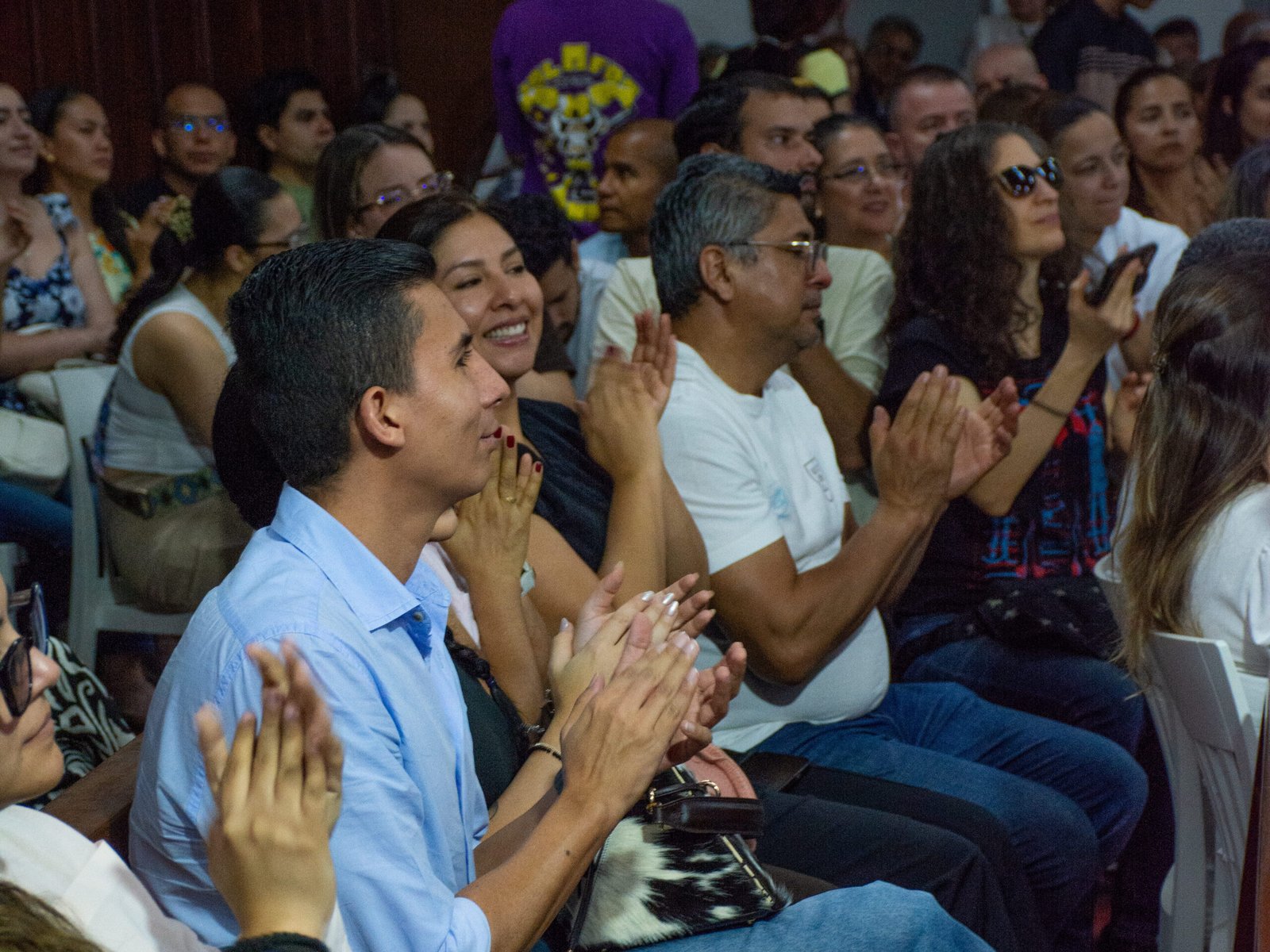 Publico del concierto - Santa teresita - la música nos sana y nos une - 21 AGOSTO
